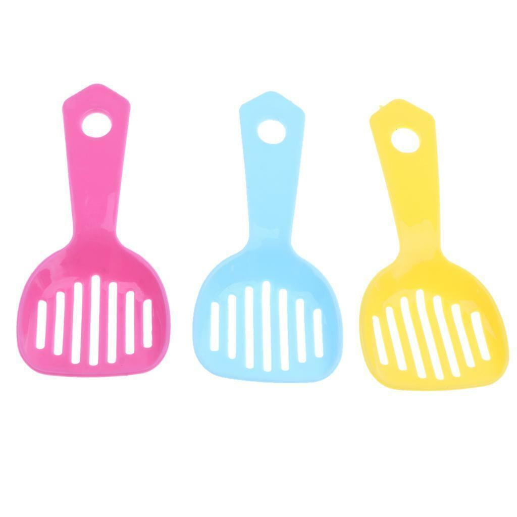 5Pcs Pet Hamster Gerbille Poop Scooper Poo Shovel Bath Sand Cleaning Shovel