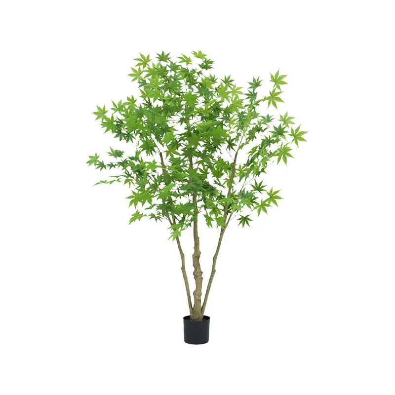 180cm artificial maple tree Restaurant green plant decoration Maple large bonsai tree hotel artificial green maple tree planting