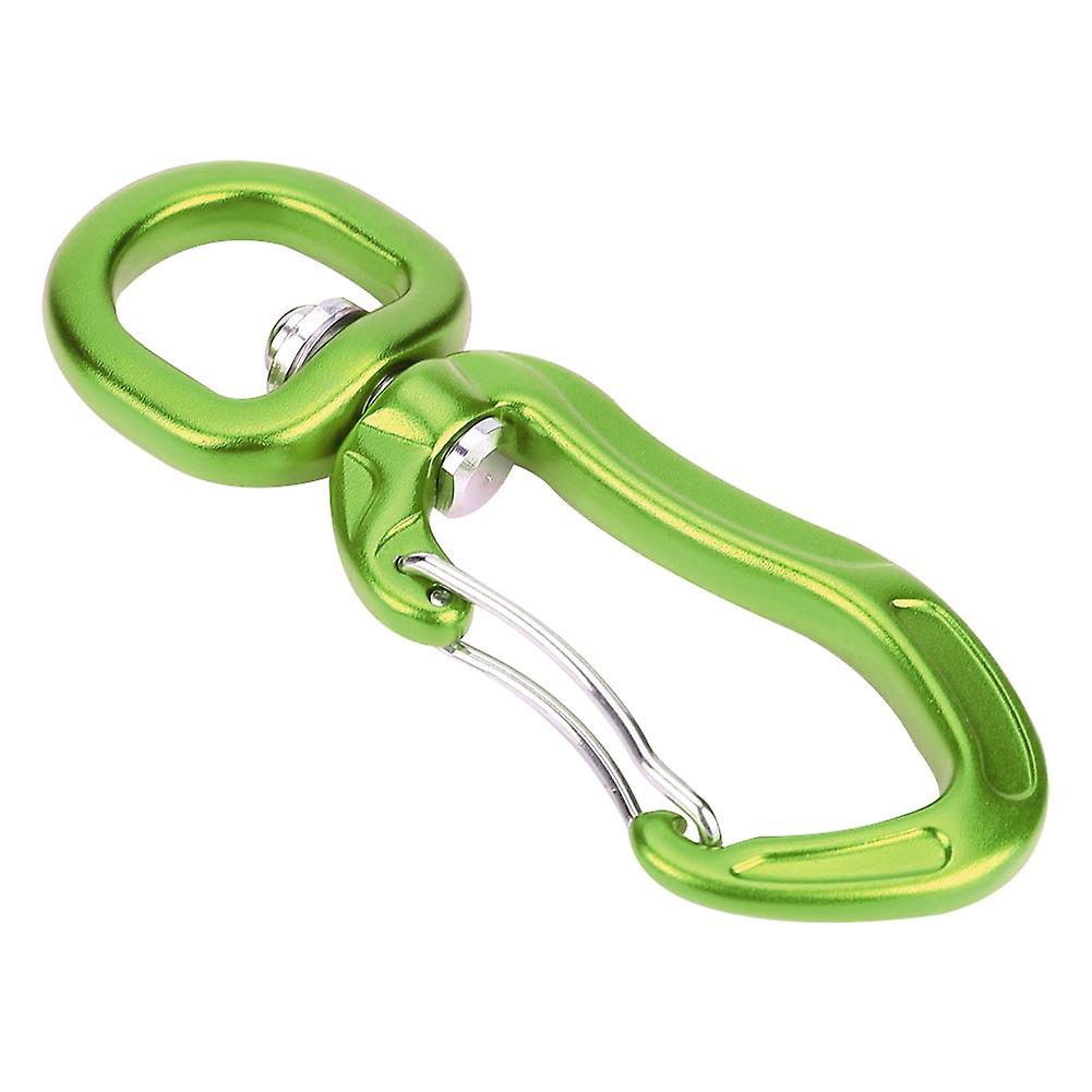 Aluminum Hammock Climbing Safety Buckle Carabiner Quickdraw Quick Hanging Hook(green)