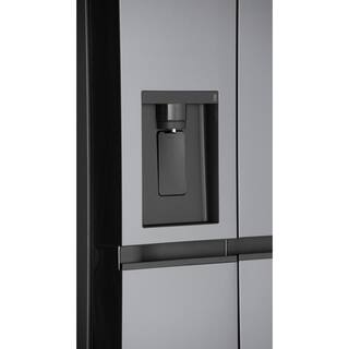 LG 28 cu. ft. Side by Side Refrigerator with External Water in Stainless Standard Depth LRSWS2806S