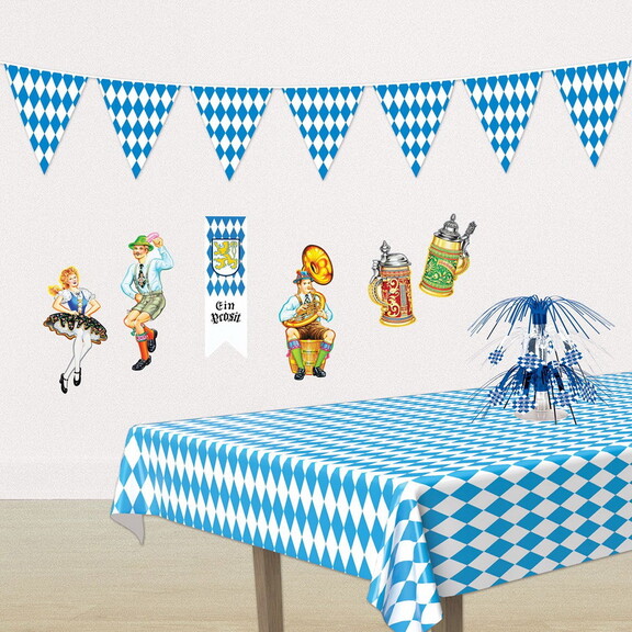 Beistle 50970 Oktoberfest Pennant Banner  all weat...