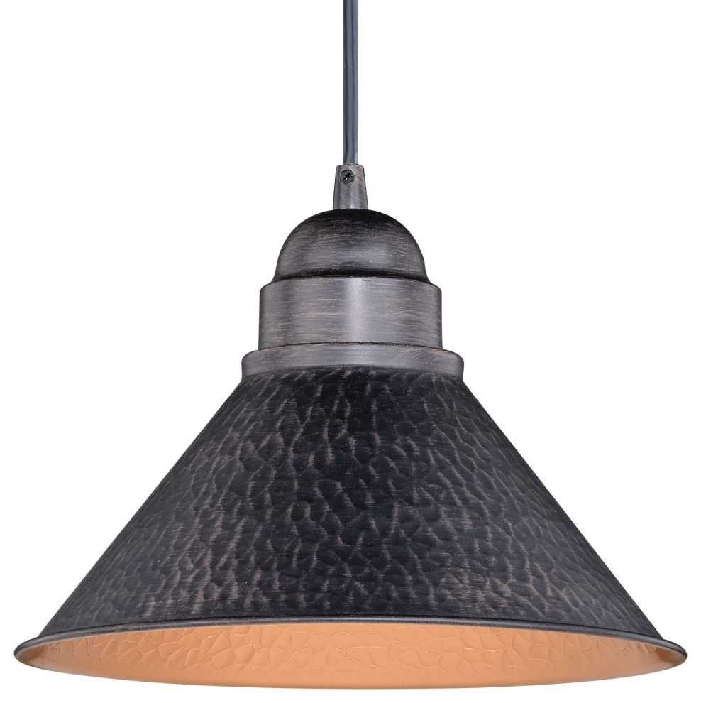 Bellevue VXP91300 Paxton 10 quotW Outdoor Pendant   Industrial   Outdoor Hanging Lights   by Buildcom  Houzz