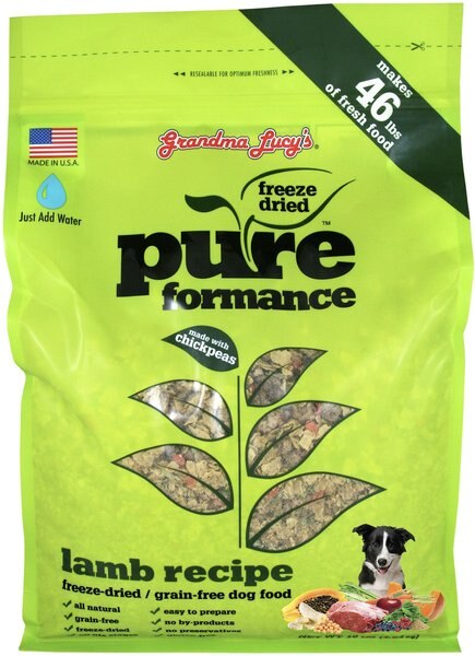 Grandma Lucy's Pureformance Lamb Grain-Free Freeze-Dried Dog Food