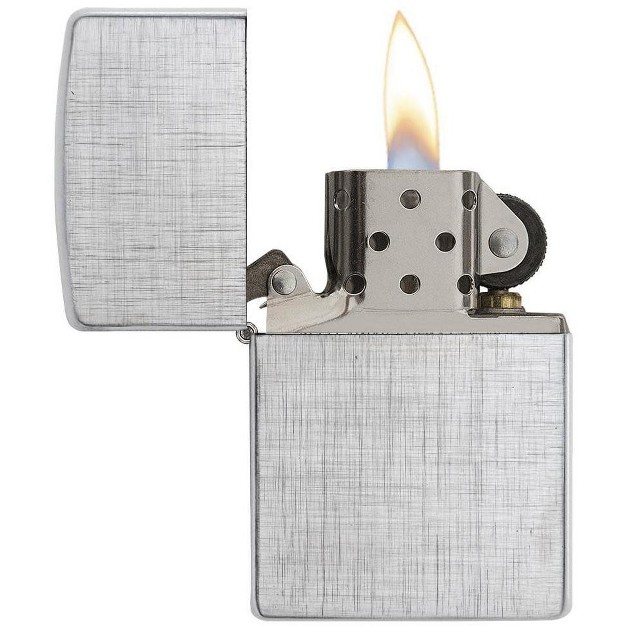 Zippo Classic Linen Weave Design Windproof Lighter