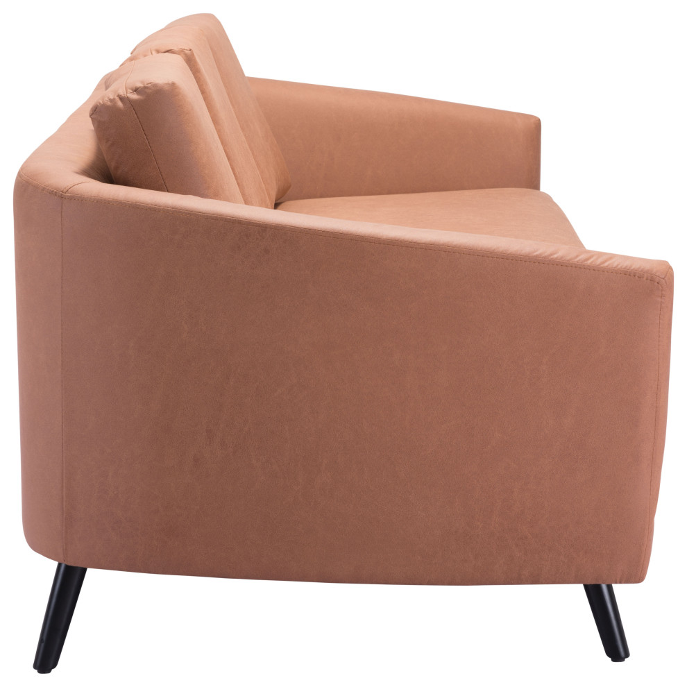 Divinity Sofa Brown   Midcentury   Sofas   by Kolibri Decor  Houzz