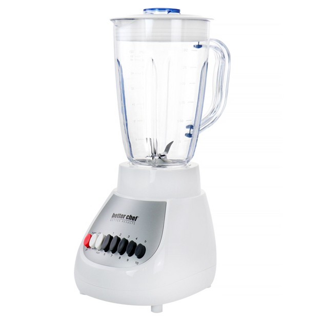 The Better Chef 10 Speed 350 Watt Plastic Jar Blender