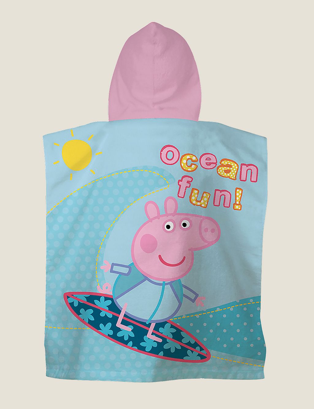 Pure Cotton Peppa Pig? Kids' Hooded Towel