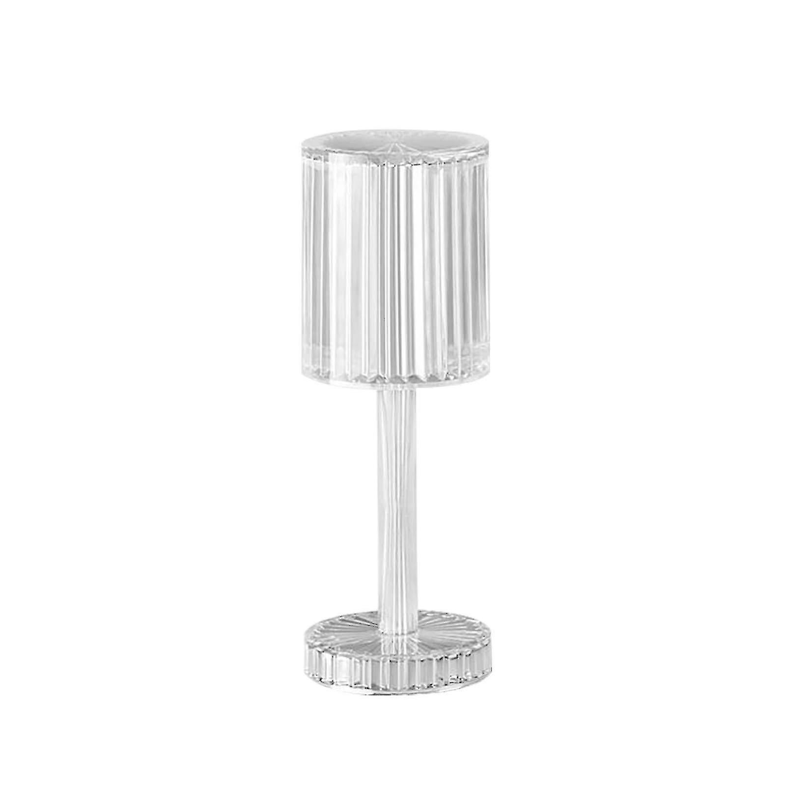 Touching Control Crystal Lamp Crystal Cordless Table Lamp With Touching  Control Usb Port 3-way Dimmable Bedside Nightstand Lamp