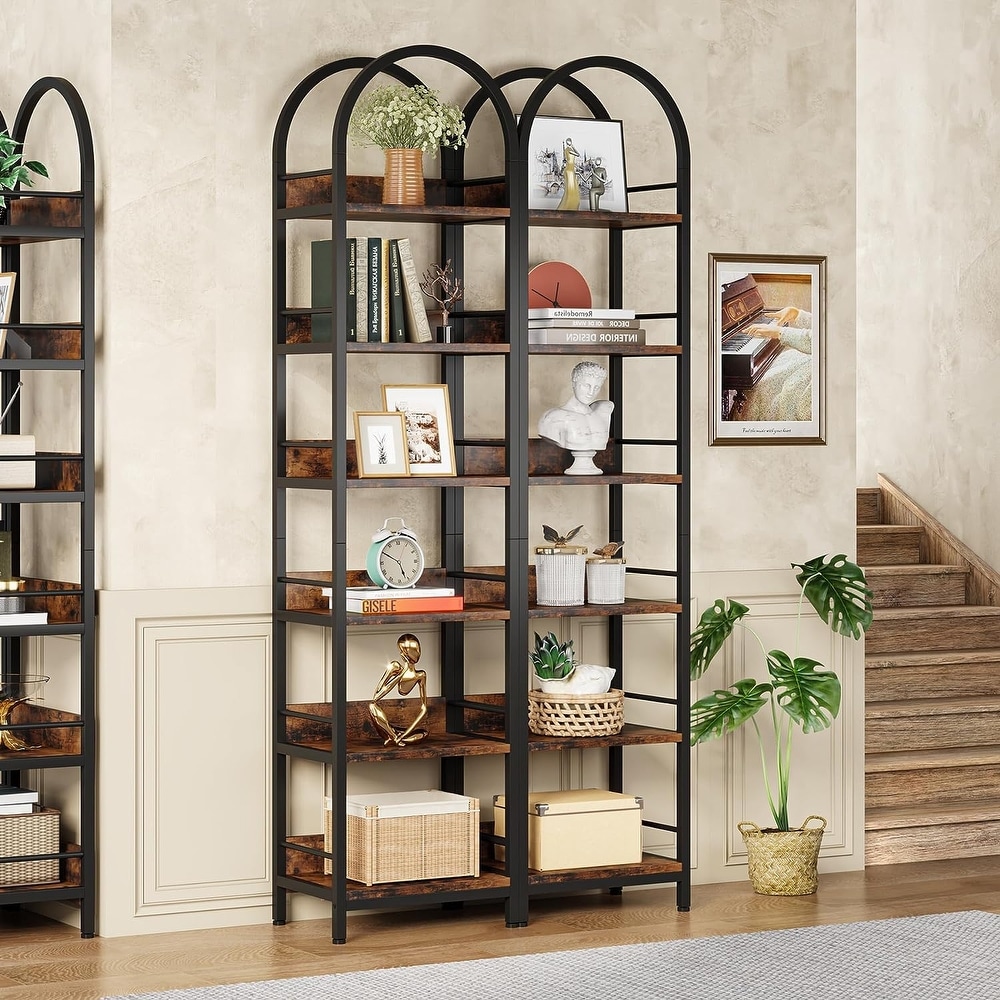 6 Tier Open Bookshelf  78.7\