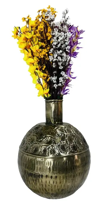 Vintage Iron Metal  Flower Pot Planter for Indoor and Outdoor Home Use flower pot and planter