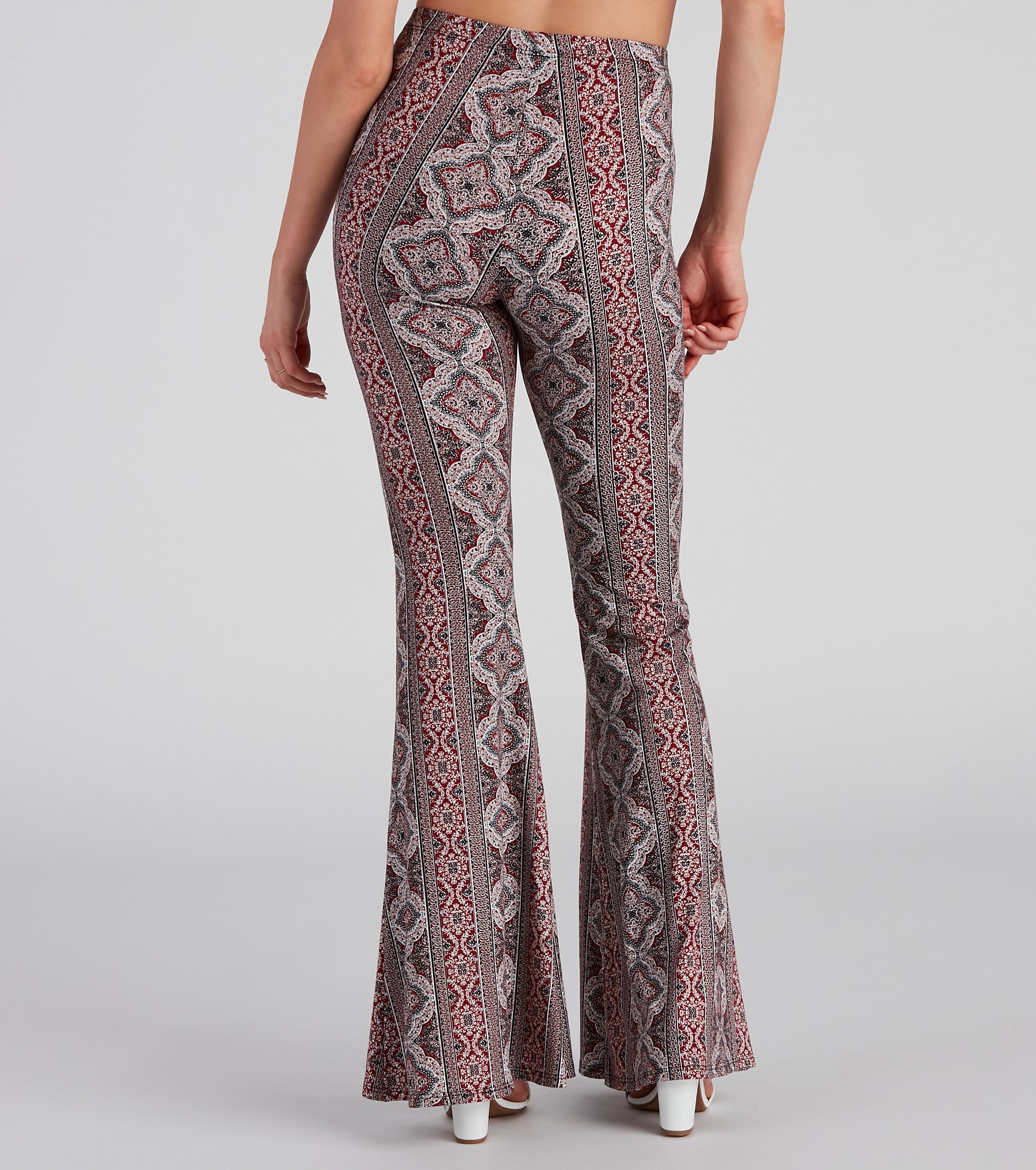 Boho Flare High Rise Pants