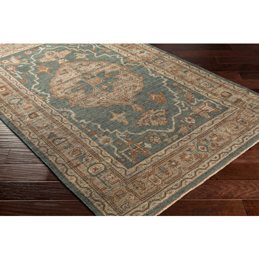 Reign NZ Modern Wool Dark Green Rug