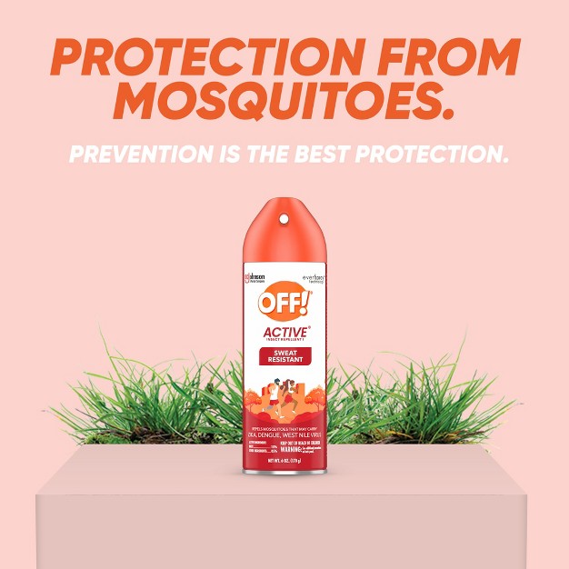 Off Active Mosquito Repellent 6oz 2ct