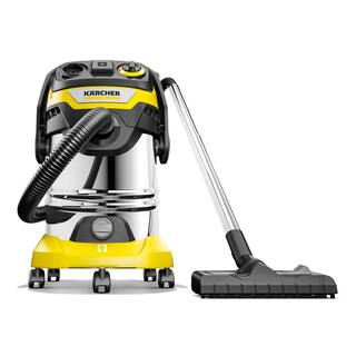 Karcher WD 6 P S Multi-Purpose 8 Gal. Wet-Dry Vacuum Cleaner with Attachments Blower Feature and Space-Saving Design 1800-Watt 1.628-375.0