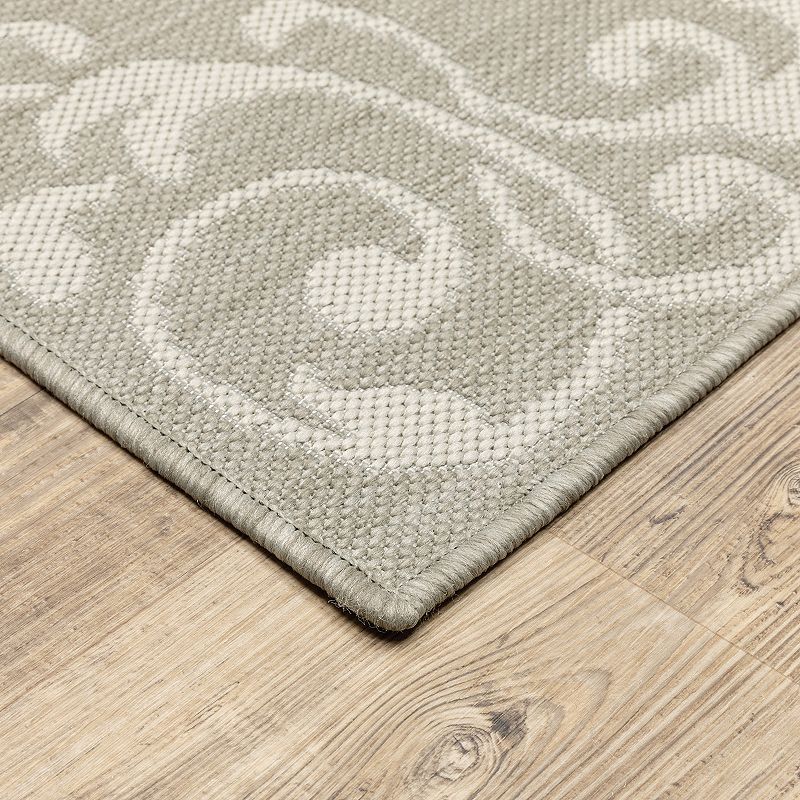 StyleHaven Porter Medallion Indoor Outdoor Area Rug