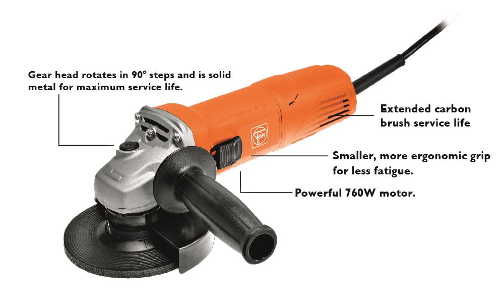 WSG7-115 4-1/2 In. Angle Grinder ;