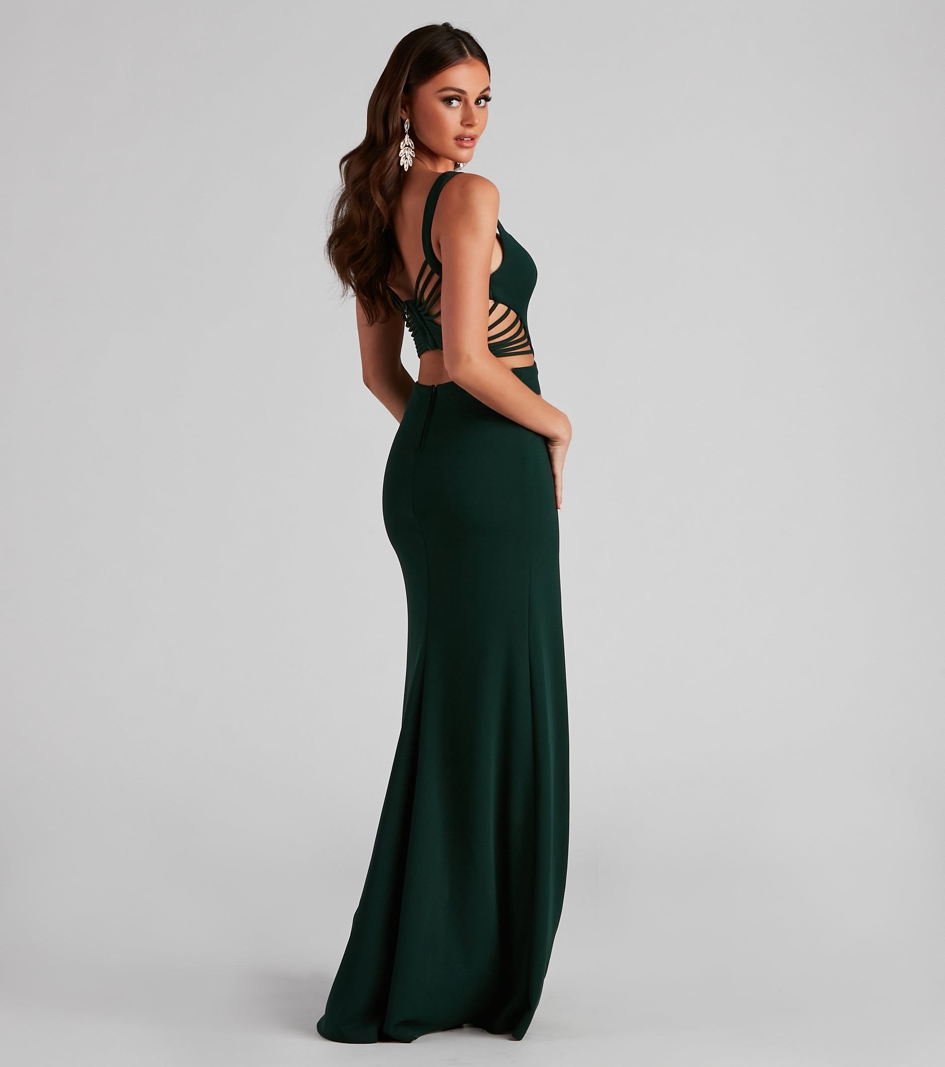 Clarissa Cutout Detail Mermaid Dress