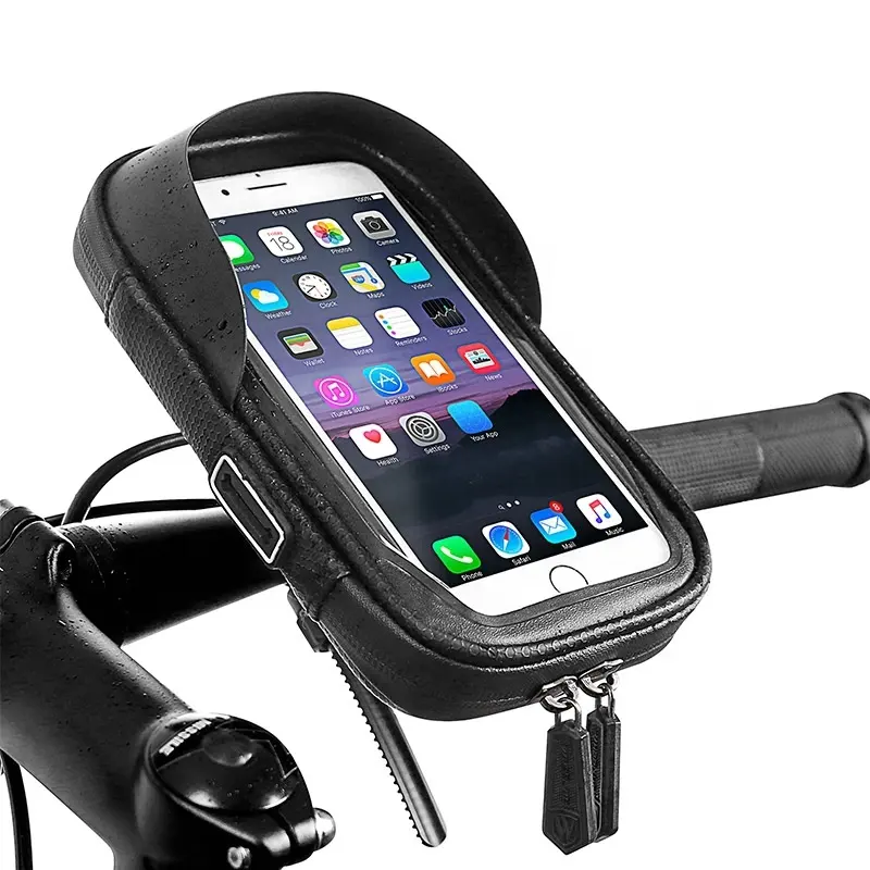 NEW design 6.5 inch Waterproof TPU Touch Screen Phone Holder Bike Accessories Bag Cycling Handlebar Bag Bike Bag