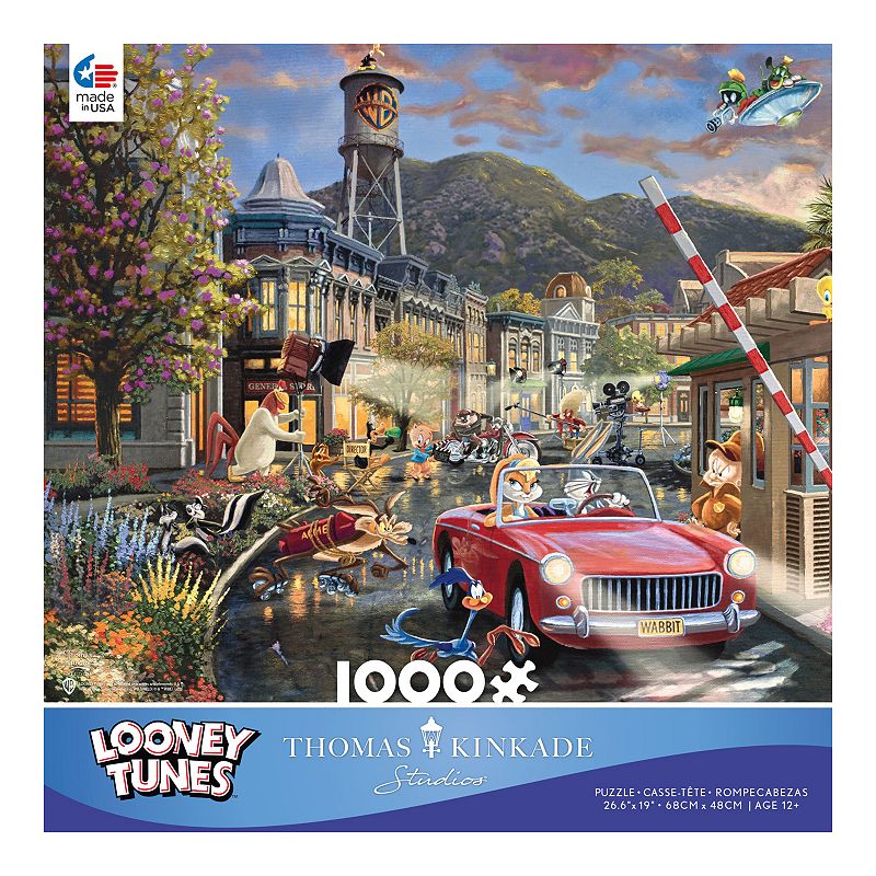 Ceaco Thomas Kinkade Looney Tunes 1000-Piece Jigsaw Puzzle