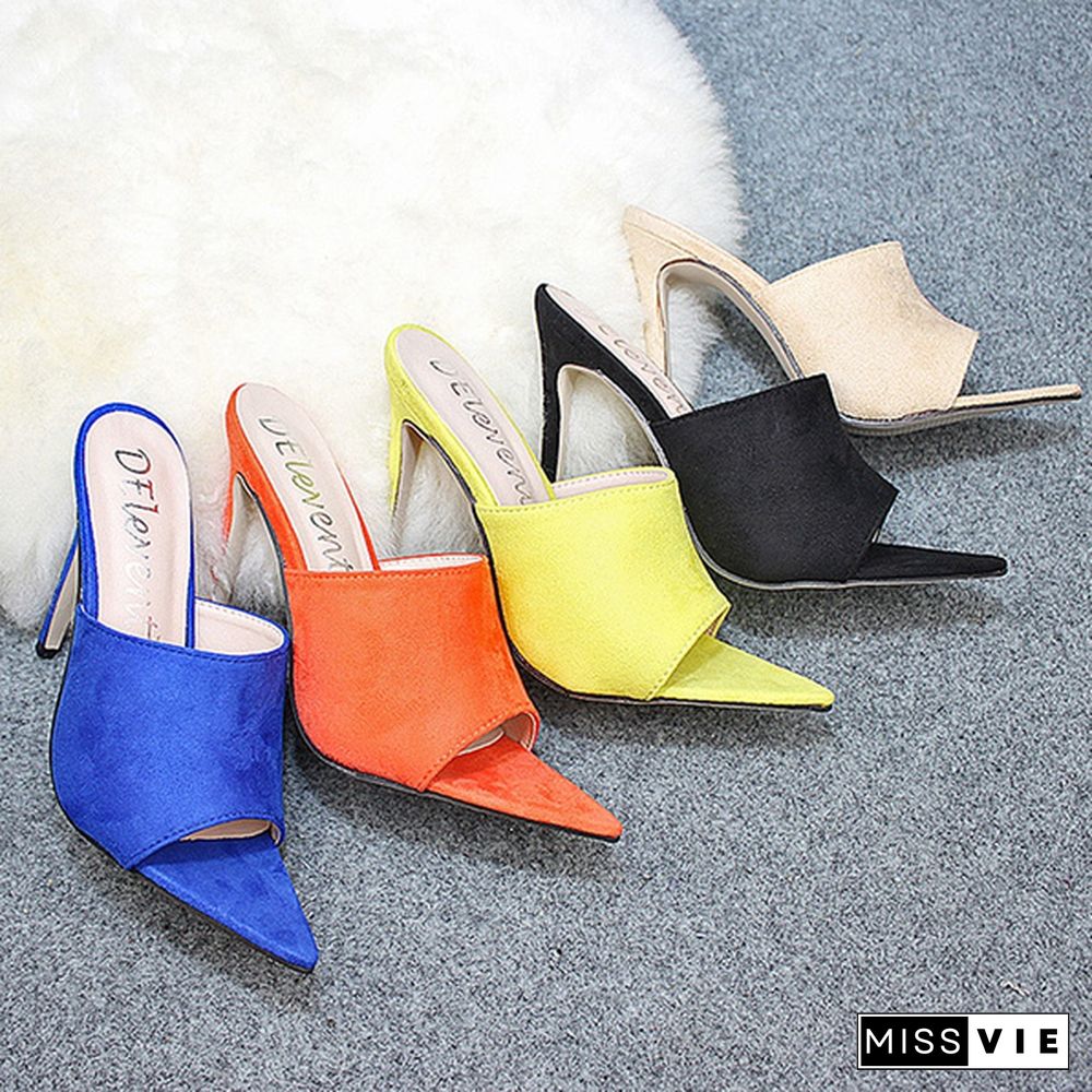 Ladies Ankle Strap Pumps Stiletto Sandals Women High Heels