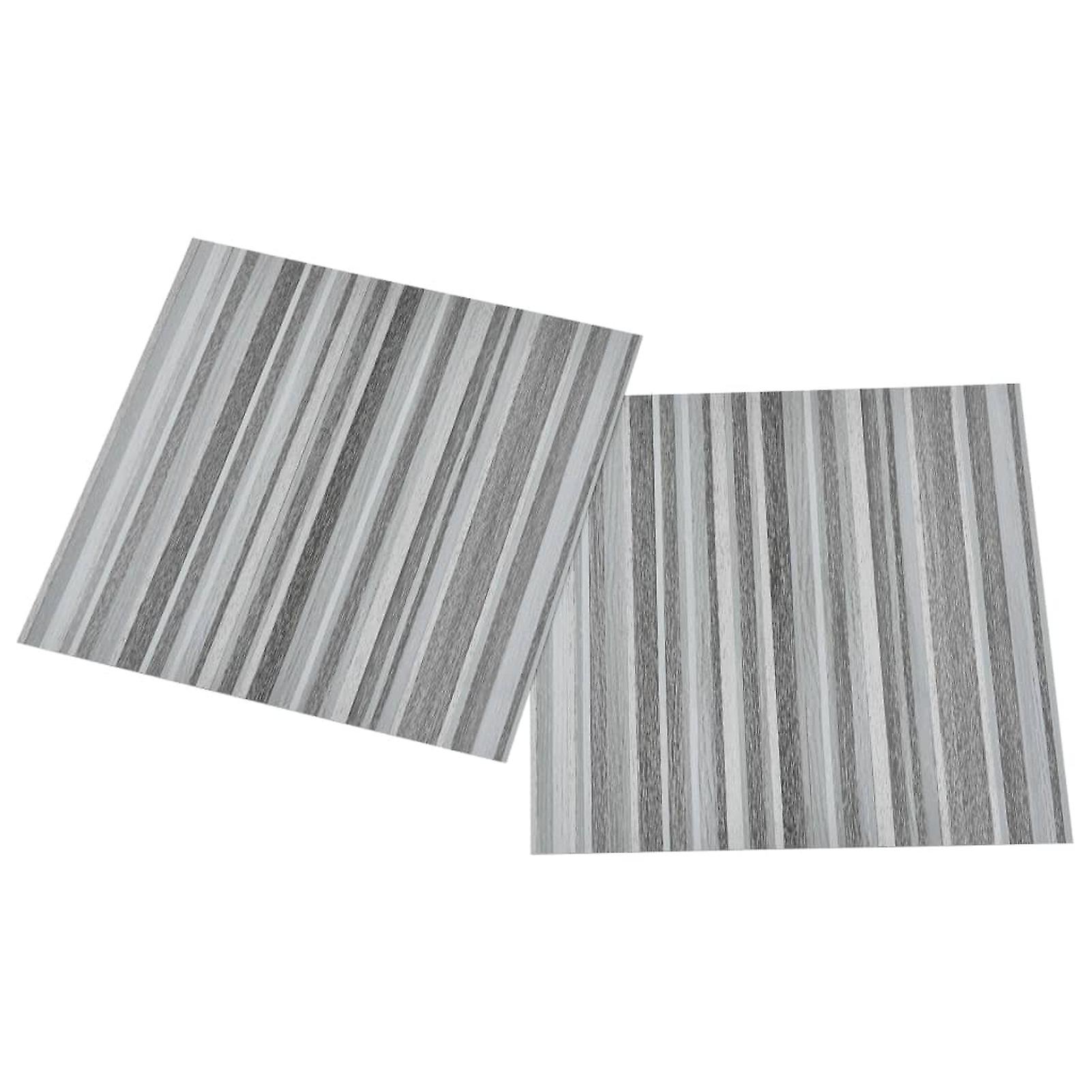 Self-adhesive Flooring Planks 20 Pcs Pvc 1.86 M Light Grey No.359608