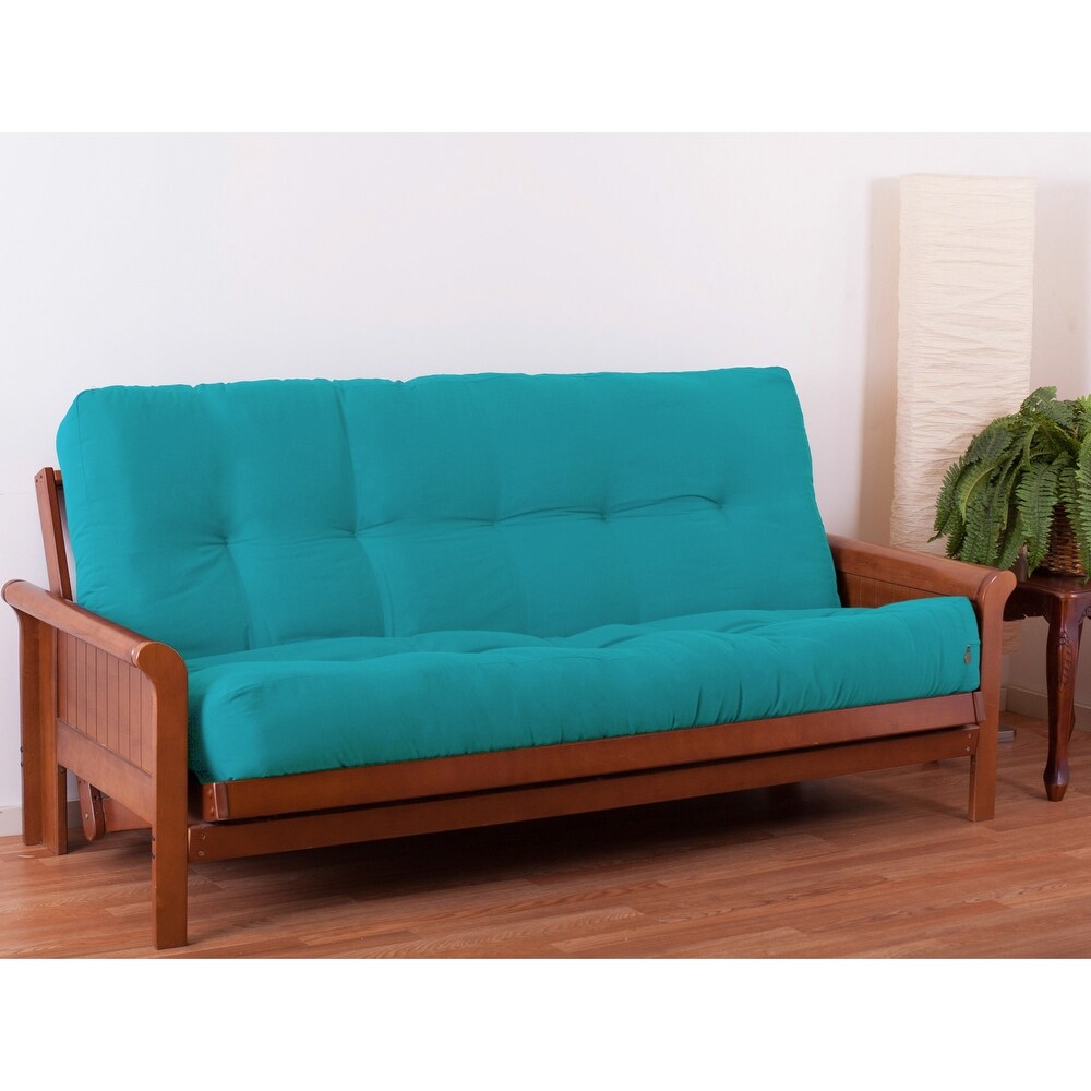 9 inch Thick Twill Futon Mattress (Twin  Full  or Queen)