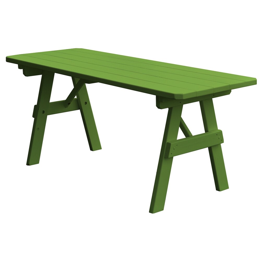 Pine 4' Traditional Picnic Table