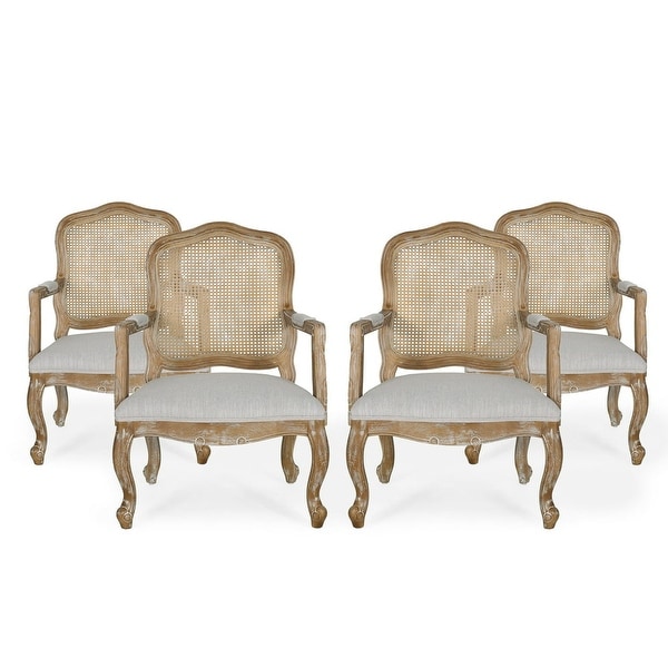 Corral French Fabric Dining Chair， Set of 4