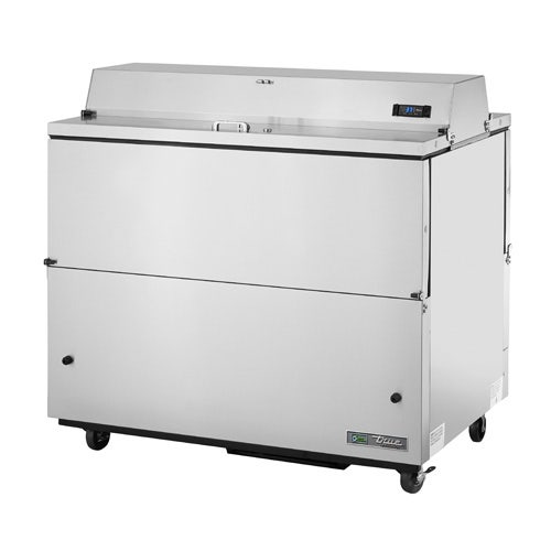 True TMC-49-SS Stainless Steel Milk Cooler - Forced Air - Single Access - 20.9 Cu. Ft.， * Stainless Steel