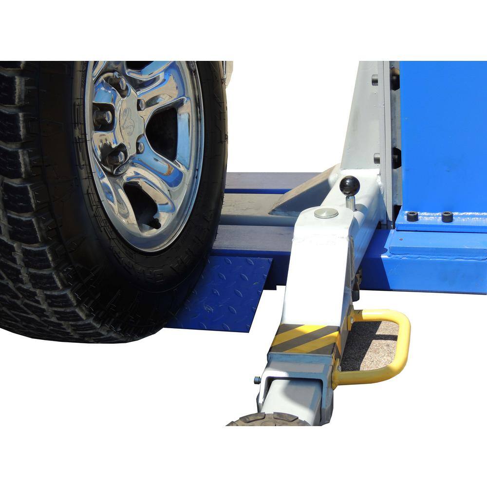 iDEAL Mobile Single Column Car Lift 6000 lbs. Capacity Heavy Duty Model With Stackable Extensions included MSC-6KLP