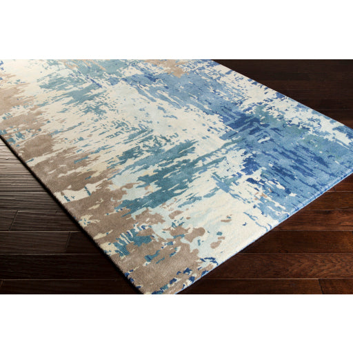 Banshee Wool Global Dark Blue Rug