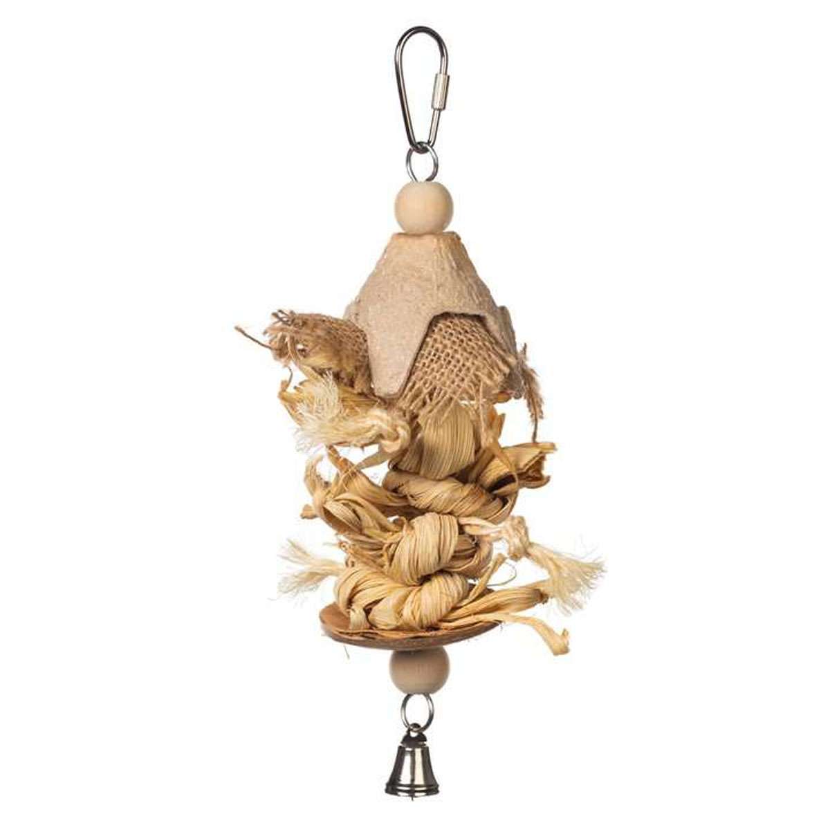 Prevue Pet Naturals All-Natural Bird Toys - Knight - 62552