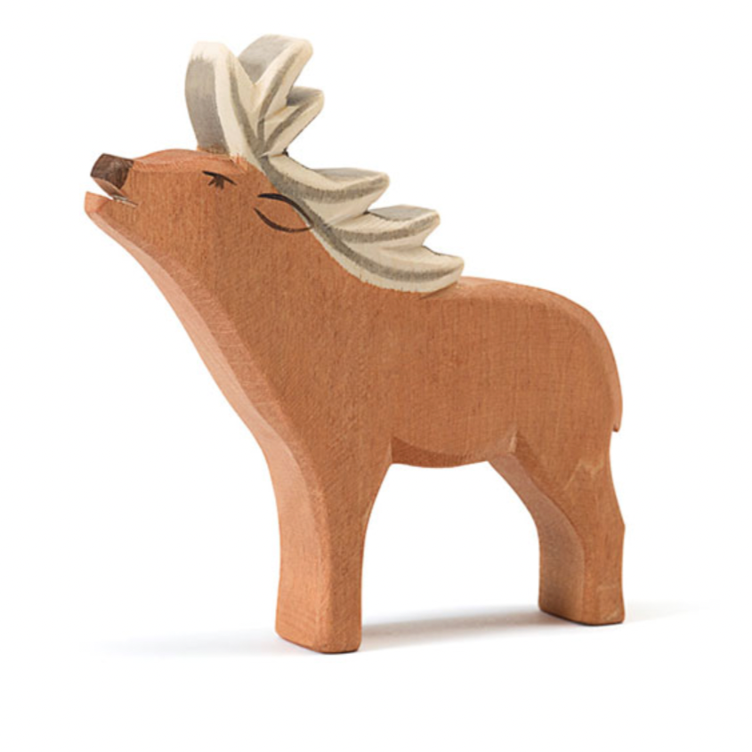 Red Deer Stag by Ostheimer Wooden Toys