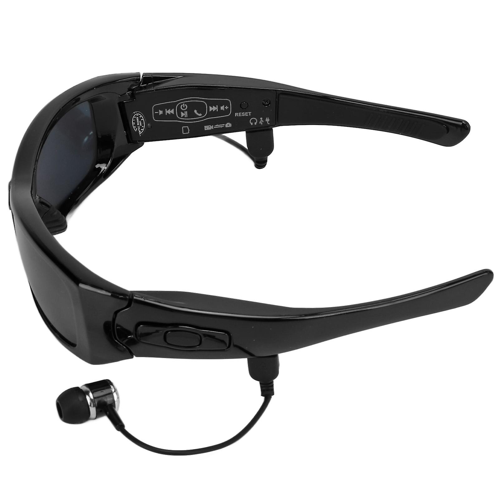 Camera Glasses 1080p Hd 4.1 Chip Pc Double Lens Wearproof Cycling Sunglasses For Outdoor Sport