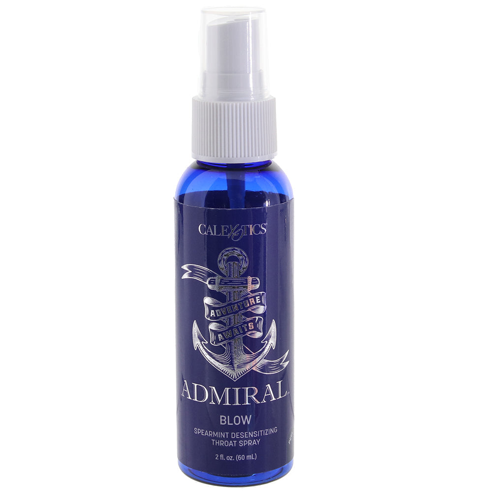 Admiral Blow Spearmint Desensitizing Throat Spray 2oz