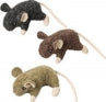 Ethical Products EP52084 3.5 in. Wool Mouse Catnip - Assorted