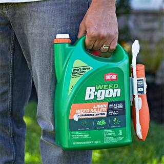 Ortho Weed B-gon 1.33 gal. Lawn Weed Killer Ready-To-Use plus Crabgrass Control with Comfort Wand 042461005