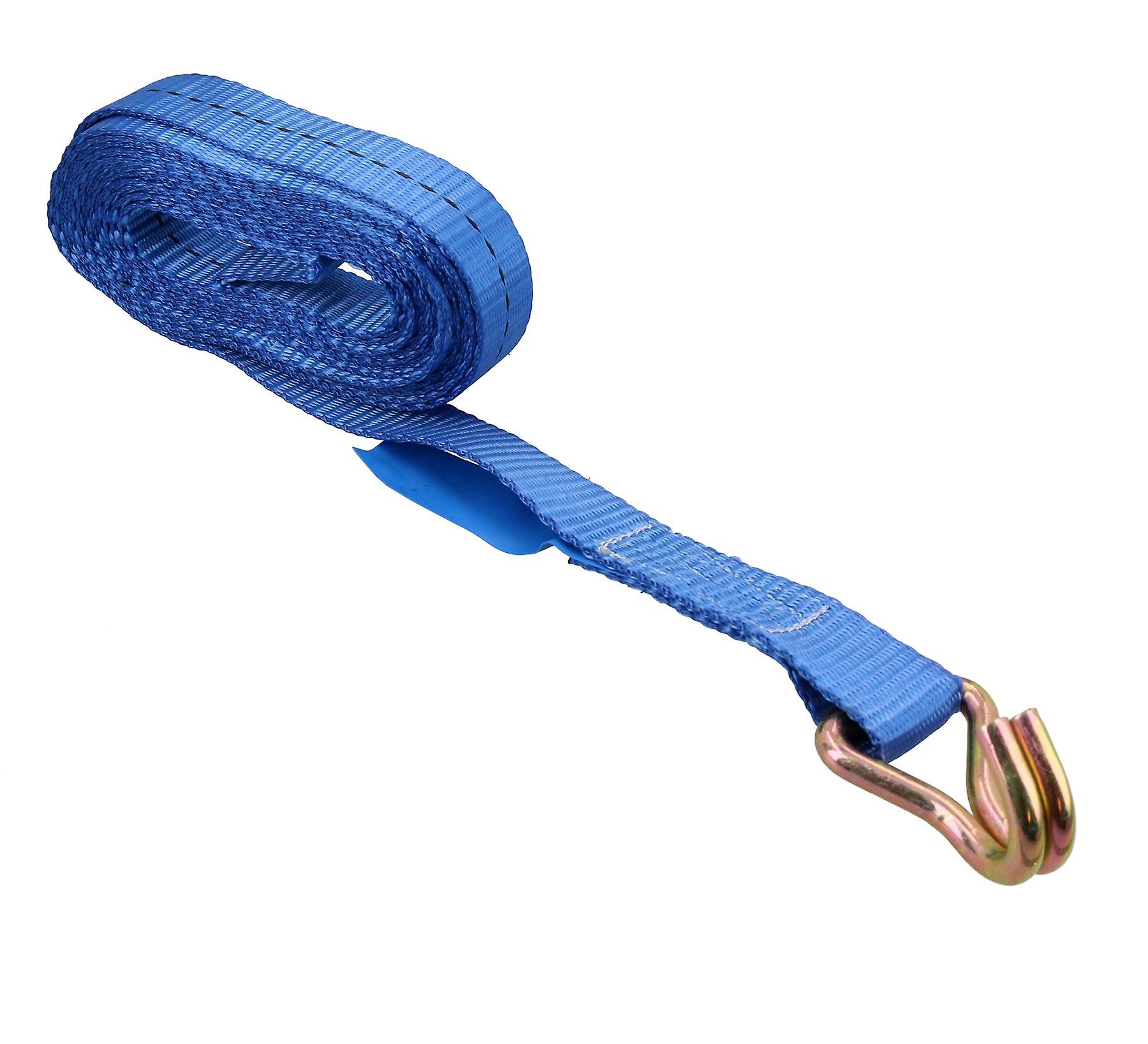 4 x 4 Metre x 25mm Heavy Duty ratchet Strap Tie Down Lashing Straps 0.4 Ton