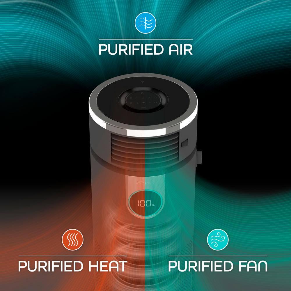 Shark 3in1 Air Purifier Heater and Fan with NanoSeal HEPA Cleansense IQ Odor Lock