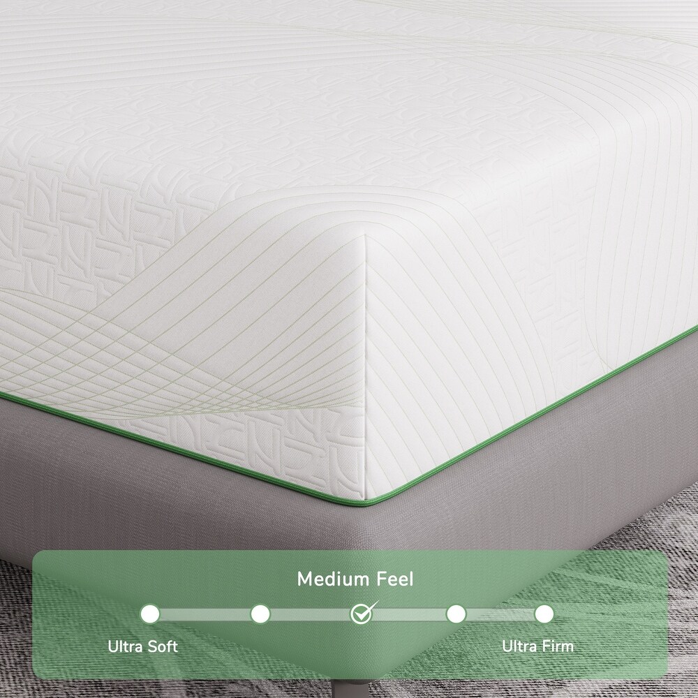 Novilla 12 inch Gel Memory Foam Mattress Medium Firm