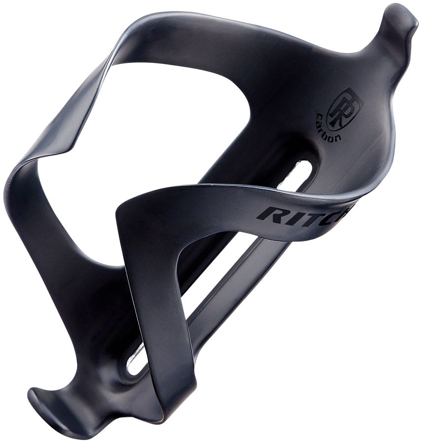 Ritchey WCS UD Carbon Water Bottle Cage - Matt Black-Black Logo