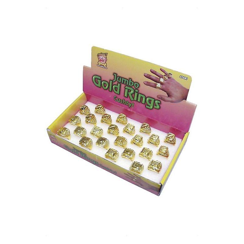 Assorted rings adult gold 22481