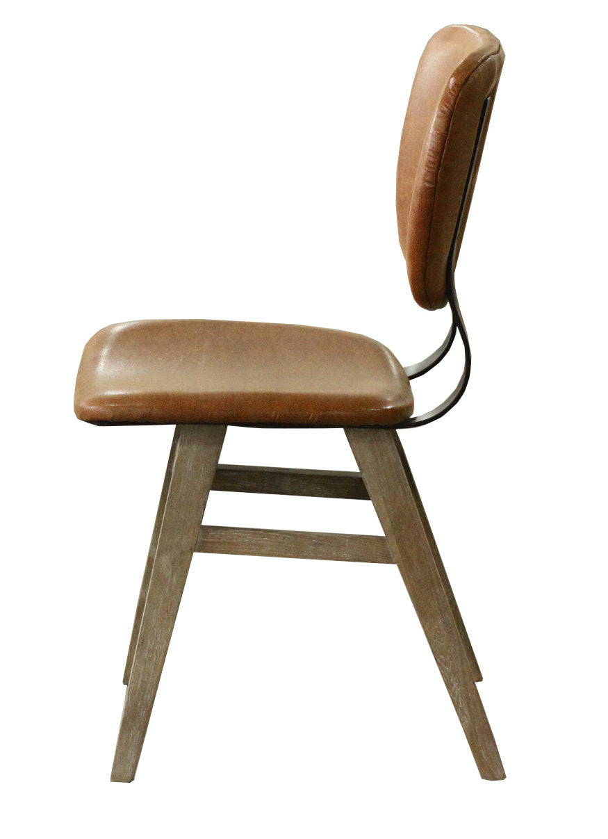 Fraser Dining Chair - Tan Brown