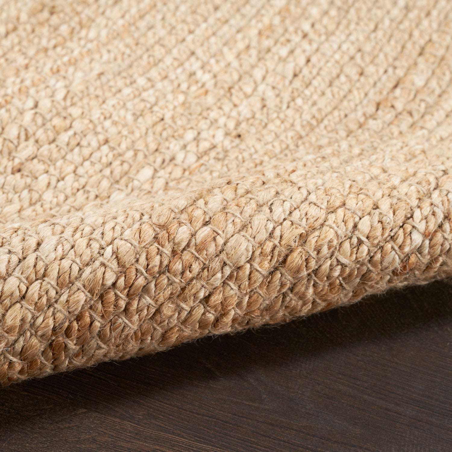 Natural Jute Bleached Farmhouse Rug