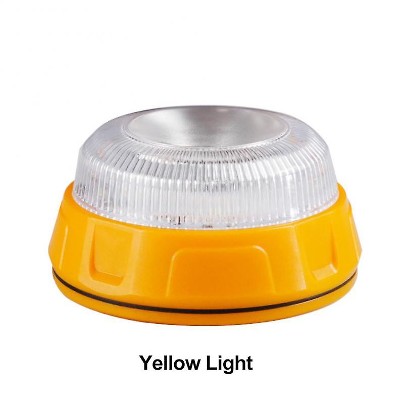 V16 Car Led Emergency Light Strobe Light Magnetic Base Roadside Traffic Safety Warning Light Car Beacon Lamps Led Flashing Light