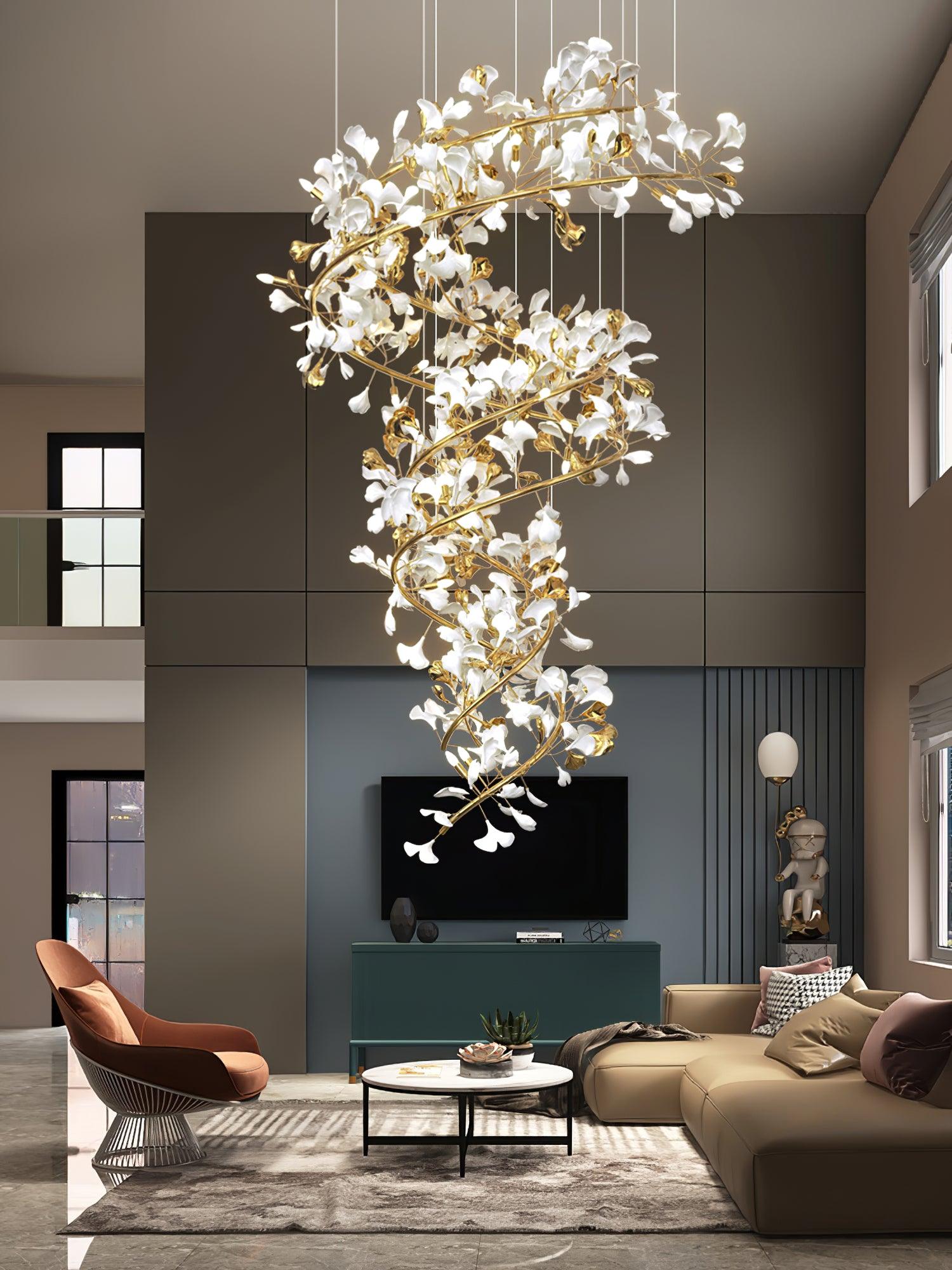 Gingko Chandelier Q