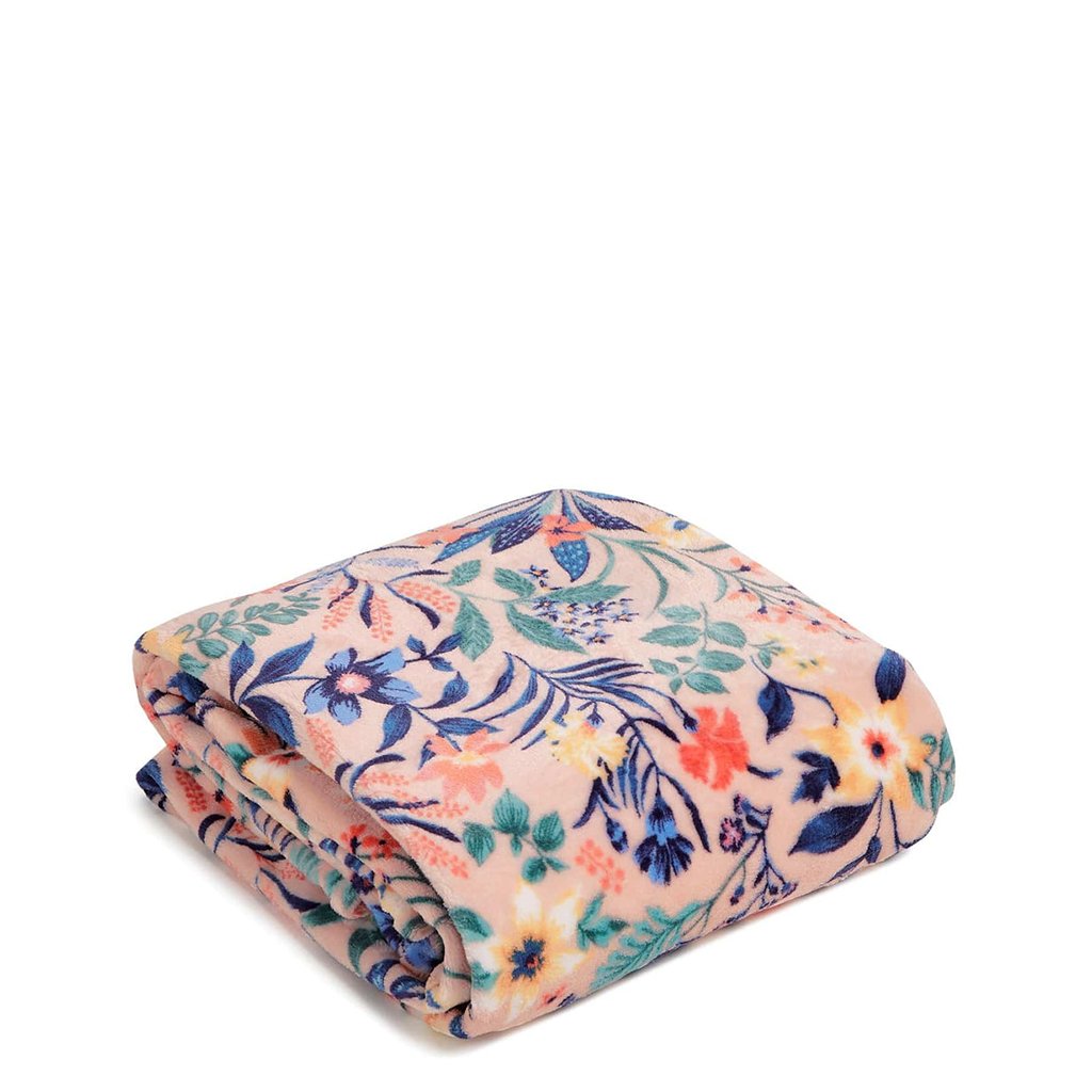 Vera Bradley  Plush Throw Blanket in Paradise Coral