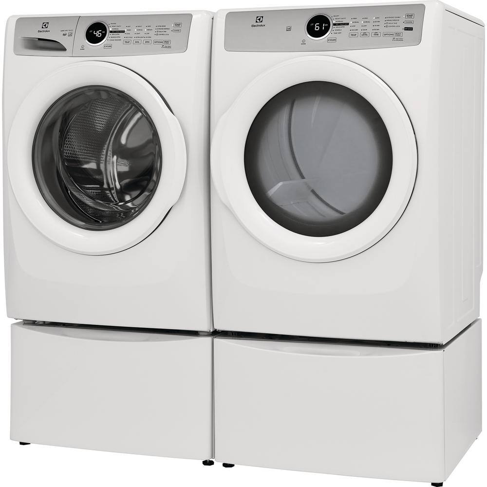 Electrolux 8 cu. ft. Electric Dryer Front Load in White ELFE7337AW