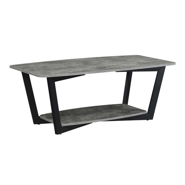 Graystone Coffee Table with Shelf