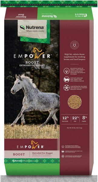 Nutrena Empower Boost Horse Supplement， 40-lb bag